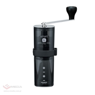 Młynek do kawy Hario - Smart G PRO Coffee Mill Przezroczysty Czarny