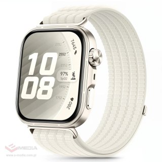 Pasek Tech-Protect Nylon an Huawei Watch Fit 3 / 4 / 4 Pro / 5 / 5 Pro - biały