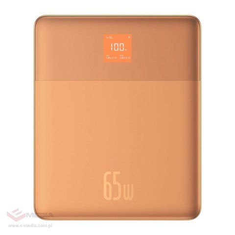 Powerbank Baseus Blade2 12000mAh 65W z wyświetlaczem cyfrowym (z białym kablem Baseus Mini White Series USB-C - USB-C 100W (20V/