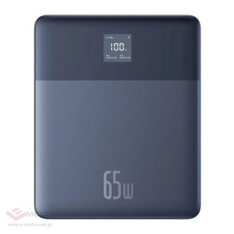 Powerbank Baseus Blade2 12000mAh 65W z wyświetlaczem cyfrowym (z czarnym kablem Baseus Mini White Series USB-C - USB-C 100W (20V