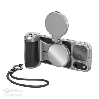 Uchwyt Master Grip do iPhone 17 Pro Max - zestaw All-in-One z lampą i filtrem UV