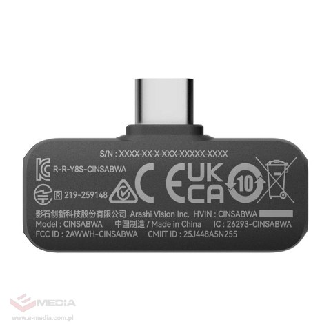 Zestaw mikrofonowy bezprzewodowy INSTA360 Mic Air 1TX+1RX