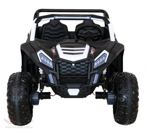 Buggy ATV Racing dla 2 dzieci Biały + Napęd 4x4 + Pilot + Wolny Start + MP3 LED