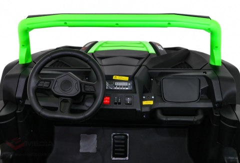Buggy ATV Racing dla 2 dzieci Zielony + Napęd 4x4 + Pilot + Wolny Start + MP3 LED