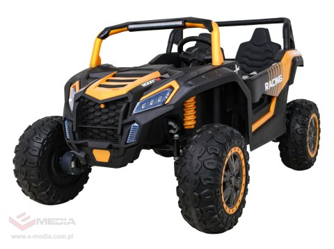 Buggy ATV Racing dla 2 dzieci Złoty + Napęd 4x4 + Pilot + Wolny Start + MP3 LED