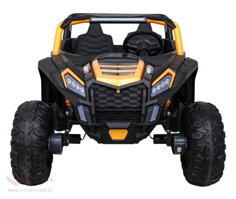 Buggy ATV Racing dla 2 dzieci Złoty + Napęd 4x4 + Pilot + Wolny Start + MP3 LED
