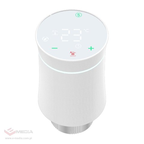 Głowica termostatyczna MOES TRV BY100 ZigBee dotykowa