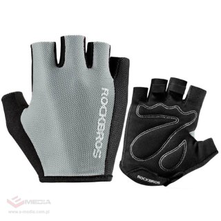 Rękawiczki rowerowe Rockbros S099GR rozmiar M - szare