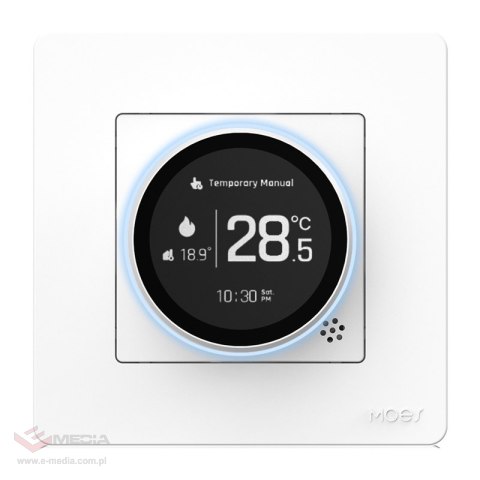 Termostat MOES ZHT-SR-GB ZigBee do ogrzewania elektrycznego