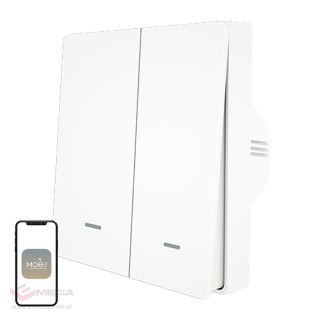 Włącznik światła MOES ZS-B-EU2 ZigBee 2-kanałowy