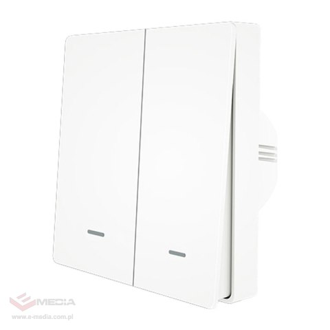 Włącznik światła MOES ZS-B-EU2 ZigBee 2-kanałowy