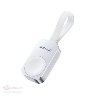 Ładowarka bezprzewodowa Acefast E21 5W do Apple Watch - srebrna