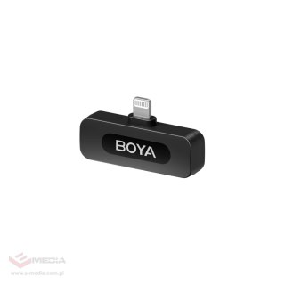 Mikrofon BOYA BY-V1 V2.0 bezprzewodowy 2.4GHz - czarny