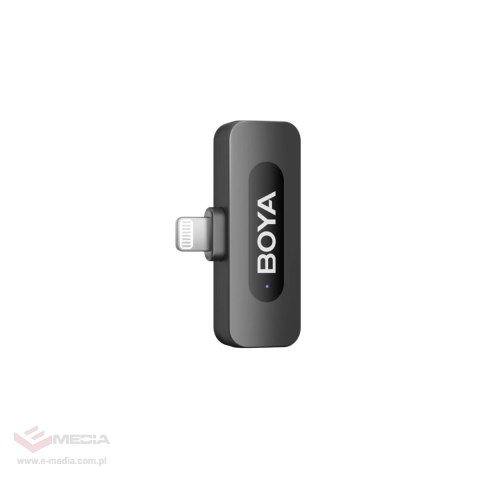 Mikrofon BOYA BY-V1 V2.0 bezprzewodowy 2.4GHz - czarny