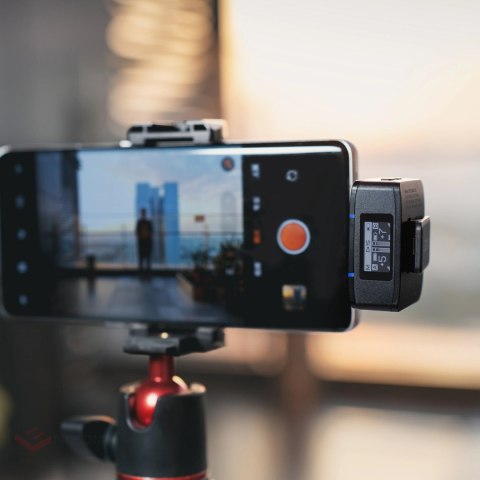 Mikrofony BOYA BOYAMIC 2-02 bezprzewodowe 2.4 GHz USB-C - czarne