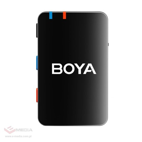 Mikrofony BOYA BOYAMIC 2-02 bezprzewodowe 2.4 GHz USB-C - czarne