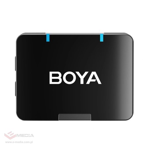 Mikrofony BOYA BOYAMIC 2-02 bezprzewodowe 2.4 GHz USB-C - czarne