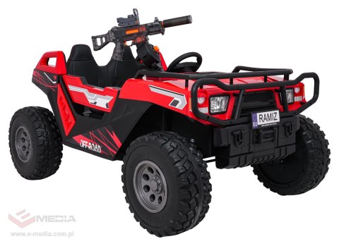 Pojazd Buggy PROSPECTOR 4x4 STRONG Czerwony