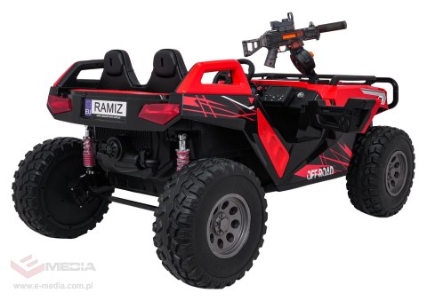 Pojazd Buggy PROSPECTOR 4x4 STRONG Czerwony