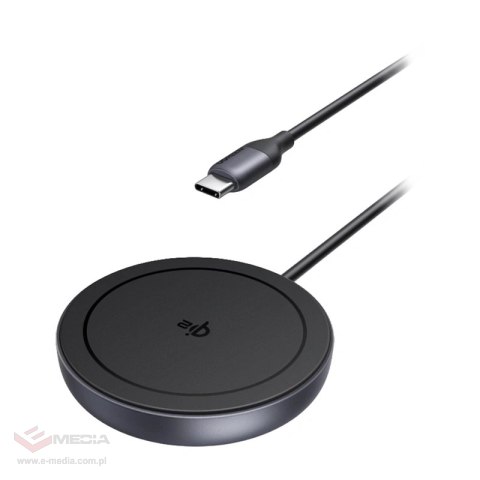 Ładowarka indukcyjna UGREEN W720 15W magnetyczna (czarna)