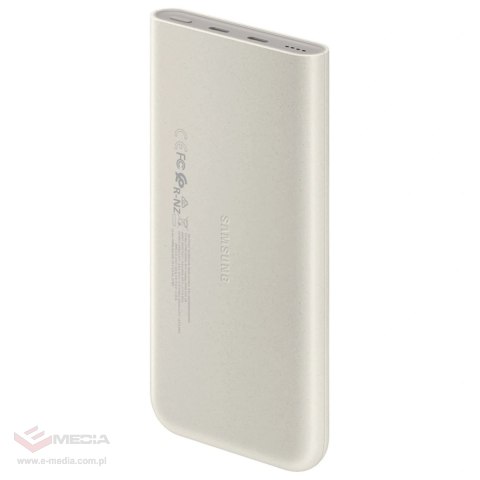 Powerbank Samsung EB-P3401XUEGWW 10000 mAh 25 W 2x USB-C - beżowy
