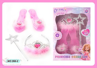 Zestaw Stylizacji Dla Księżniczki Buty i Kolia