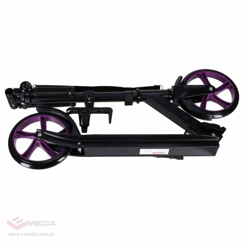 Hulajnoga miejska Trike Fix składana koła 200mm czarno-fioletowa