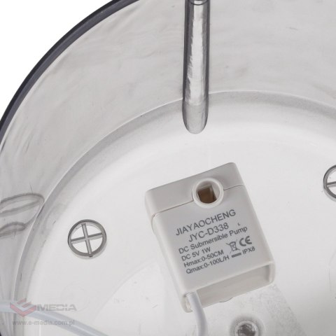 Poidełko fontanna dla psa kota zwierząt automatyczne poidło USB 1,8l filtr czyszczący