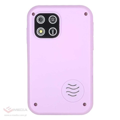 Telefon smartfon dla dzieci aparat kamera karta 8GB fioletowy jednorożec