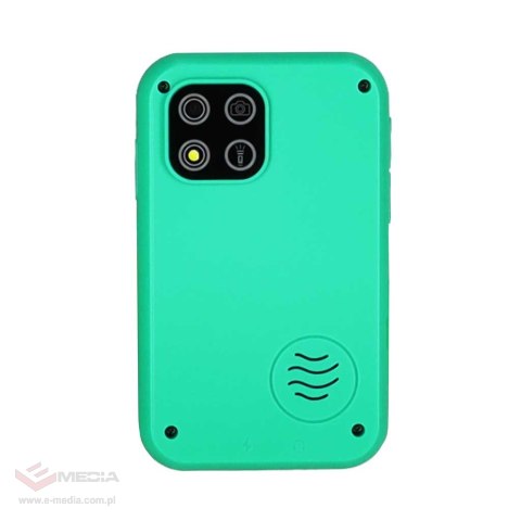 Telefon smartfon dla dzieci aparat kamera karta 8GB zielony dinozaur