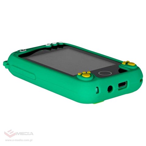 Telefon smartfon dla dzieci aparat kamera karta 8GB zielony dinozaur