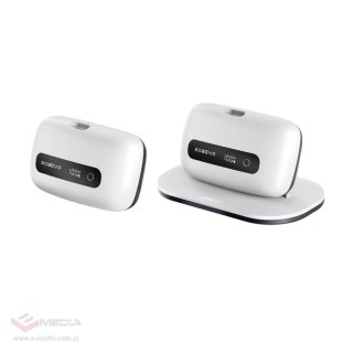 Bateria BoboVR BM60-2 6500 mAh do BoboVR M3 Pro+ i BoboVR M3 2 szt. ze stacją ładującą - biała