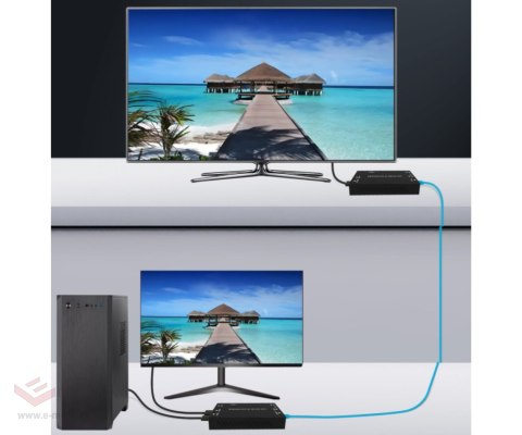 EXTENDER HDMI+USB-EX-150-C6