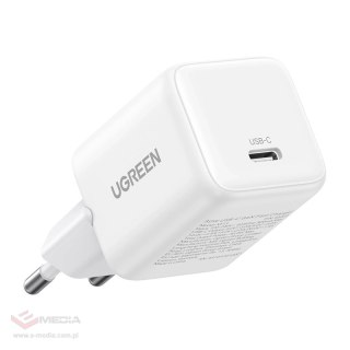 Ładowarka sieciowa Ugreen X513 30W GaN 1X USB-C (biała)