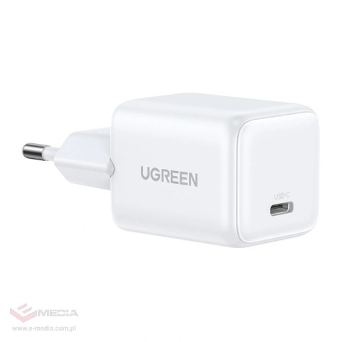 Ładowarka sieciowa Ugreen X513 30W GaN 1X USB-C (biała)