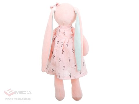 Maskotka pluszowa królik różowy 35cm