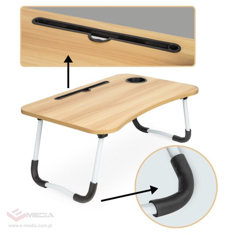 Stolik pod laptopa składany do łóżka podstawka