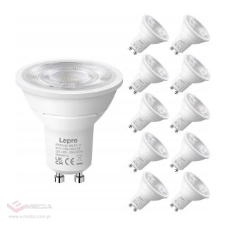 Żarówka LED LEPRO 200082-DW-EU-10 GU10 3,6W 345lm 6500K 38° klasa E 10 szt.