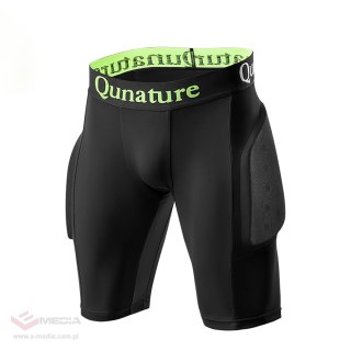 Ochraniacze bioder Qunature Ski - Basic L narty snowboard łyżwy - czarne