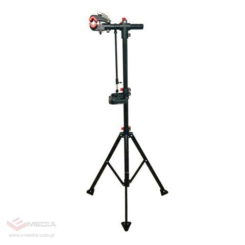 Stojak serwisowy Wozinsky WQX-180 na rowery 24-29" z ramieniem 360° - czarny