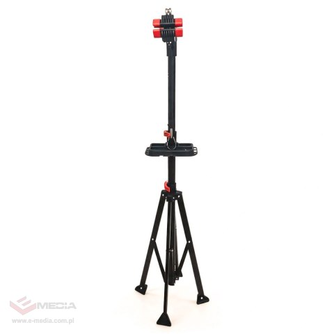 Stojak serwisowy Wozinsky WQX-180 na rowery 24-29" z ramieniem 360° - czarny