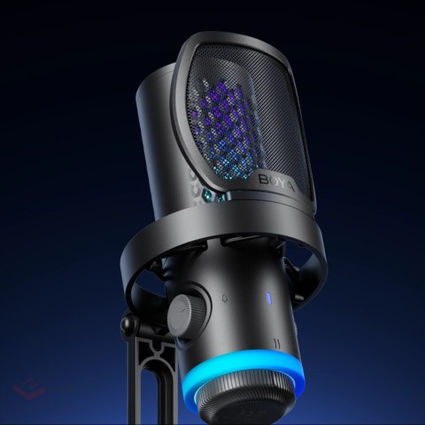 Mikrofon gamingowy BOYA CastMic G40 przewodowy USB-C - czarny