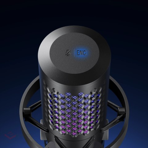 Mikrofon gamingowy BOYA CastMic G40 przewodowy USB-C - czarny