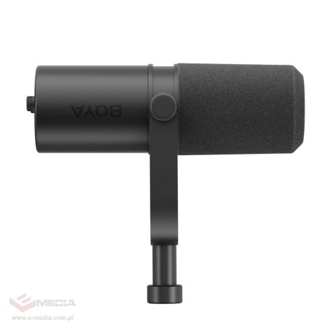 Mikrofon studyjny BOYA CastMic P60D stojący przewodowy USB XLR - czarny