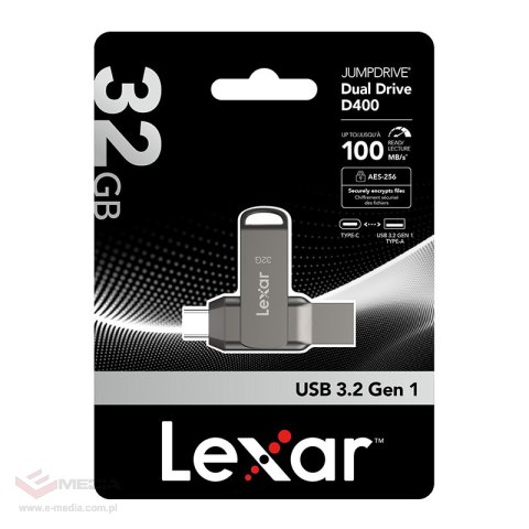 Pendrive Lexar Dual Type-C and Type-A USB 3.1 32GB
