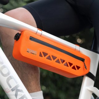 Torba rowerowa Rockbros AS-140 ROAD TO SKY wodoodporna pod ramę 1,7 l - pomarańczowa