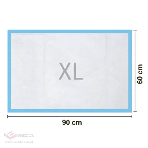 168 x Podkłady Maty Higieniczne dla Psa do Nauki Sikania 60x90cm 50szt.