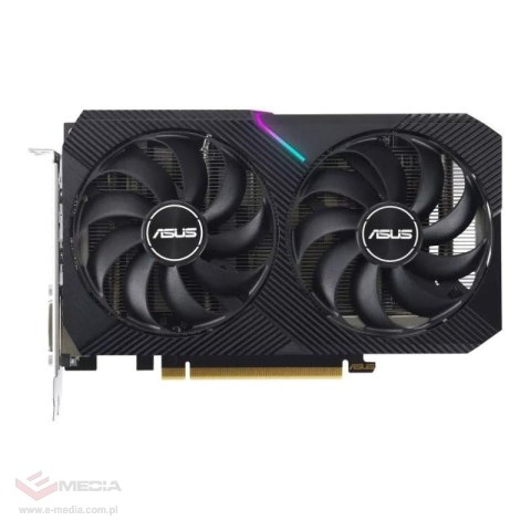 Karta VGA Asus Dual GeForce RTX 3050 V2 OC Edition 8GB GDDR6 128bit HDMI+DP+DVI-D PCIe4.0
