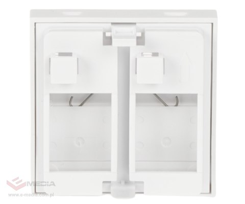 GNIAZDO MODULARNE KEYSTONE SXF-M-2-45-WH-P SOLARIX