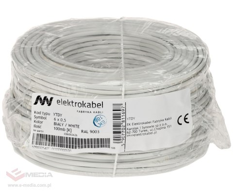 KABEL YTDY-6X0.5/EK ELEKTROKABEL